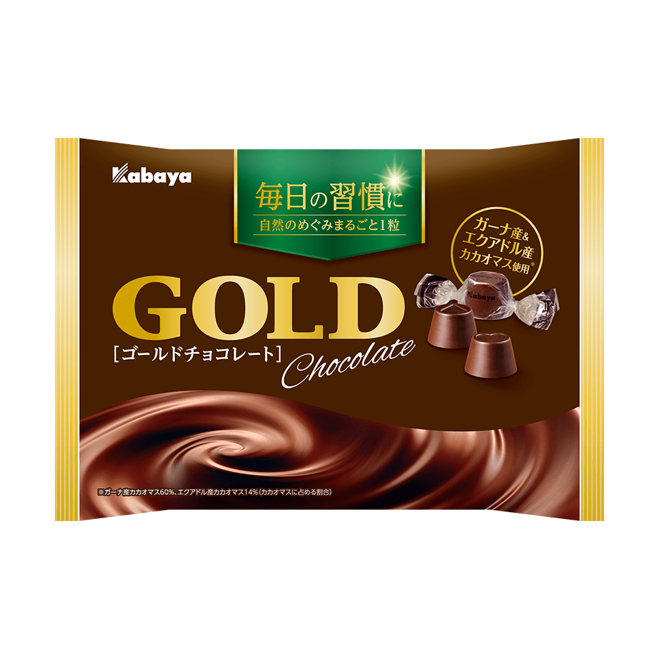 ゴールドチョコレート チョコレート カバヤ食品株式会社